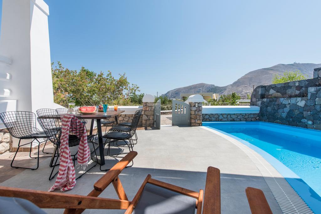 Secret Earth Villas - Santorini Kamári Kültér fotó