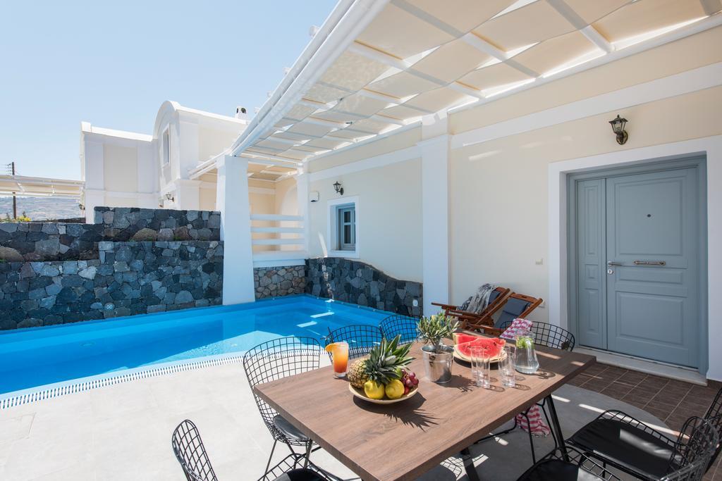 Secret Earth Villas - Santorini Kamári Kültér fotó