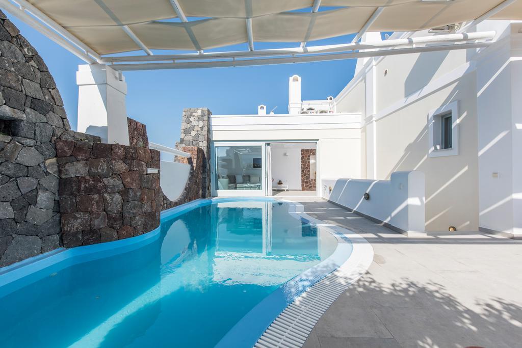 Secret Earth Villas - Santorini Kamári Kültér fotó