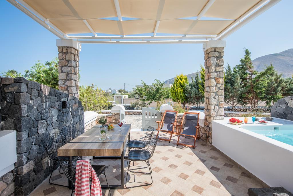 Secret Earth Villas - Santorini Kamári Kültér fotó