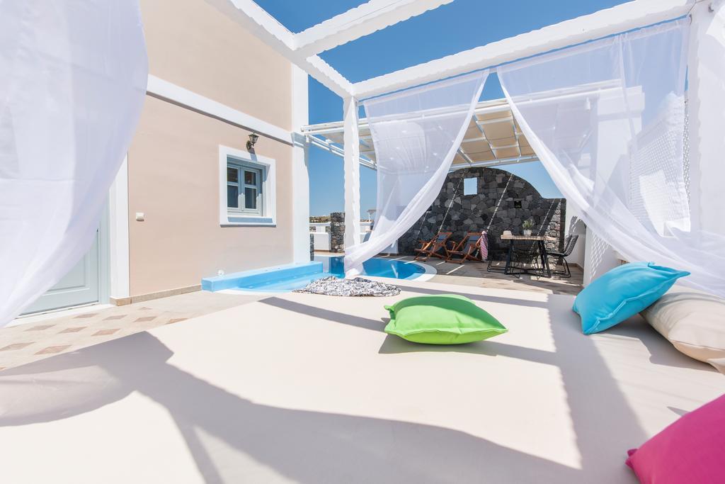 Secret Earth Villas - Santorini Kamári Kültér fotó