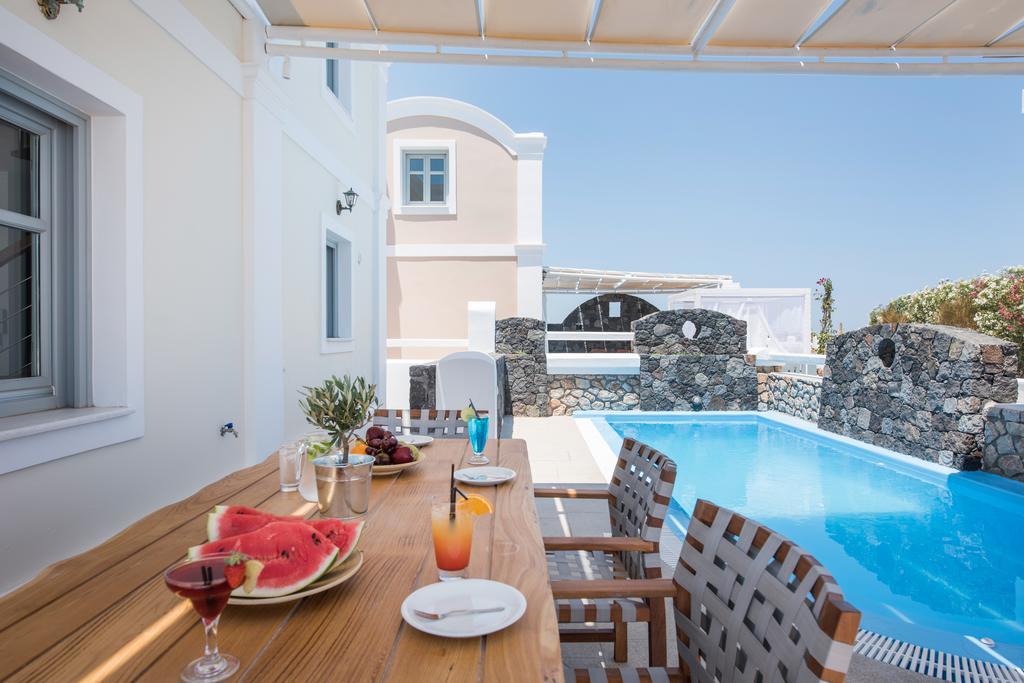 Secret Earth Villas - Santorini Kamári Kültér fotó