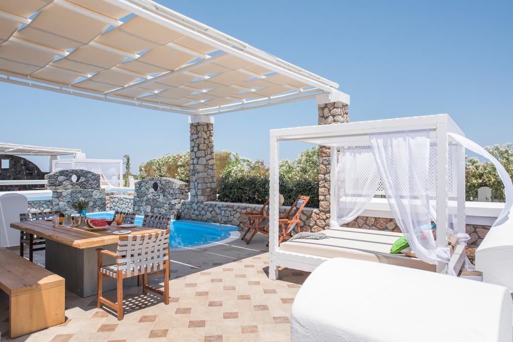 Secret Earth Villas - Santorini Kamári Kültér fotó